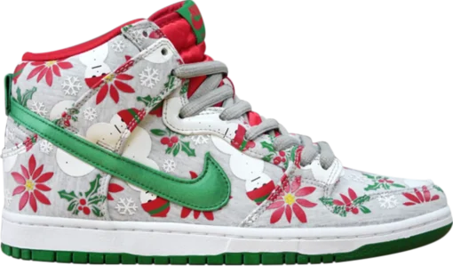 Nike Dunk High SB PRM CNCPTS "GREY/UGLY CHRISTMAS SWEATER"