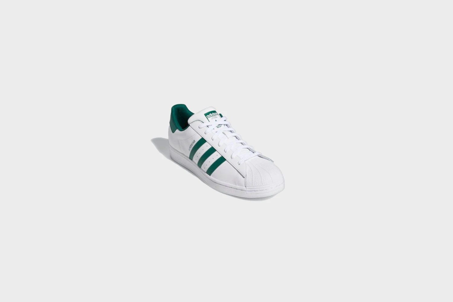 Adidas Superstar (White/Green/White) - Image 2