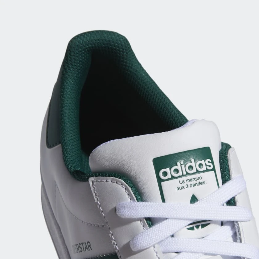 Adidas Superstar (White/Green/White) - Image 5