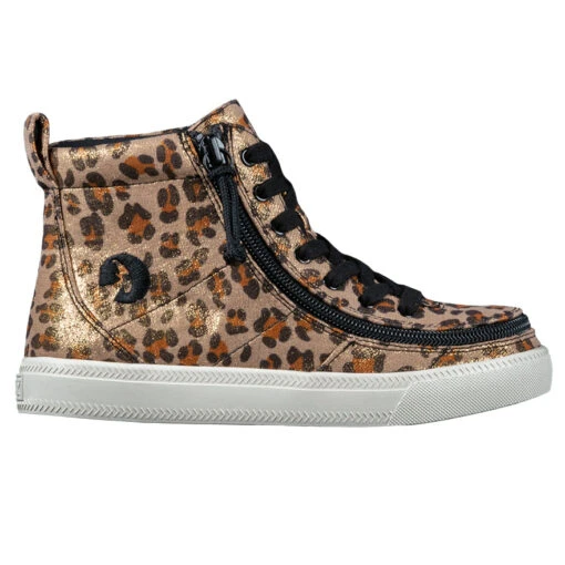 FINAL SALE - Leopard Shimmer BILLY Classic Lace Highs - Image 2