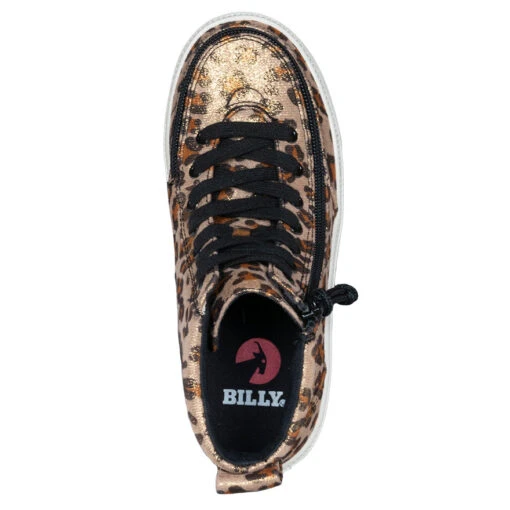 FINAL SALE - Leopard Shimmer BILLY Classic Lace Highs - Image 4