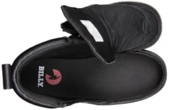 Black To The Floor Leather BILLY Classic Lace Highs -Boutique Shoe Discount Store BK21300 002 open 940x614 f6b2491f ec53 4b96 a69d 88b7b8f3b9db