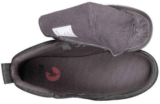 FINAL SALE - Charcoal Jersey BILLY Street High Tops - Image 4