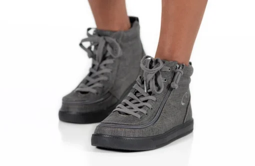 FINAL SALE - Charcoal Jersey BILLY Street High Tops - Image 10