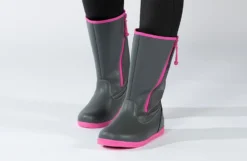 FINAL SALE - Grey BILLY Rain Boots -Boutique Shoe Discount Store BK21323 020 studio standing 2 940x614 9ea2caab b460 48cc aadd d123057ffe2d