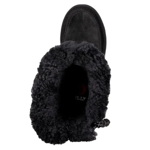 FINAL SALE - Black BILLY Cozy Quilt Lux Boots - Image 4
