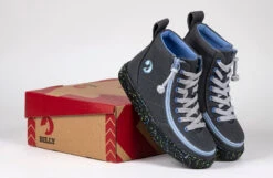 FINAL SALE - Charcoal/Blue Speckle BILLY Classic Lace High Tops -Boutique Shoe Discount Store BK22100 021 studio 2 940x614 4a09bda5 8f1b 4818 a206 8902913d7e4a