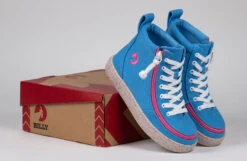 FINAL SALE - Blue/Pink Speckle BILLY Classic Lace High Tops -Boutique Shoe Discount Store BK22100 420 studio 2 940x614 759c9965 f55f 46c5 a357 4d2b002844eb