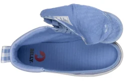 FINAL SALE - Blue Gingham BILLY Classic Lace High Tops -Boutique Shoe Discount Store BK22100 450 open 940x614 adcbad67 ec14 4c36 9687 cc8f506d9031