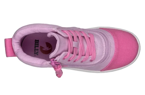 FINAL SALE - Pink/Pink BILLY Street Short Wrap High Tops - Image 3