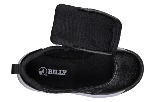 FINAL SALE - Black/White BILLY Sport Hoop Athletic Sneakers - Image 4