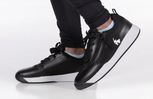 FINAL SALE - Black/White BILLY Sport Court Athletic Sneakers - Image 9