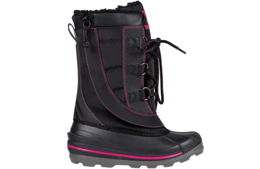 Black/Pink BILLY Ice Winter Boots - Image 2