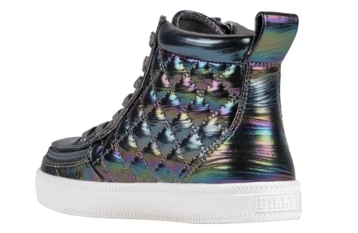 Graphite Rainbow BILLY Classic Quilt High Tops - Image 3