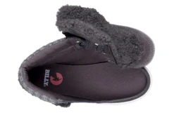 Charcoal Grey BILLY Cuffs -Boutique Shoe Discount Store BK22341 010 open 940x614 ca0194ac e77e 4db8 a89d d572a5896f77