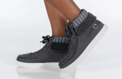 Charcoal Grey BILLY Cuffs -Boutique Shoe Discount Store BK22341 010 studio standing 1 940x614 1a6a0034 ac3c 4db7 b45f 116ded5bdb22