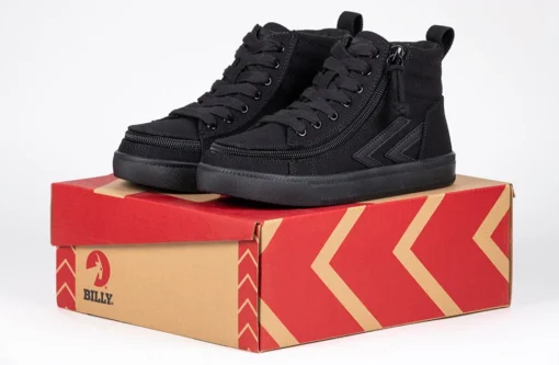 Black To The Floor BILLY CS Sneaker High Tops - Image 7