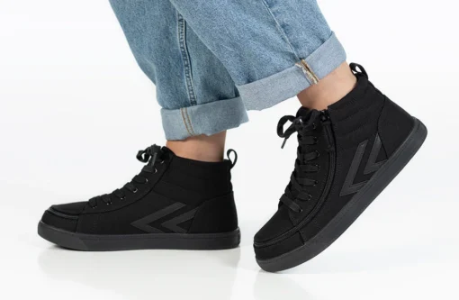 Black To The Floor BILLY CS Sneaker High Tops - Image 10
