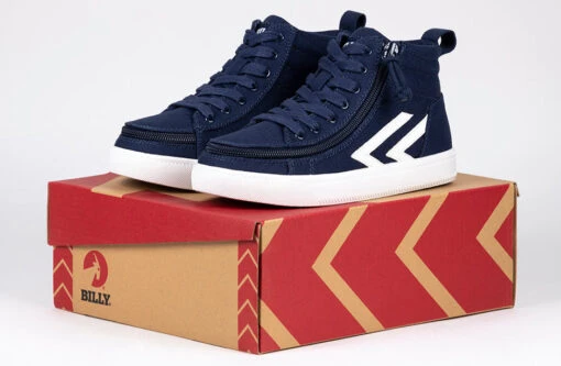 Navy/White BILLY CS Sneaker High Tops - Image 7