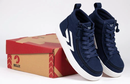 Navy/White BILLY CS Sneaker High Tops - Image 8