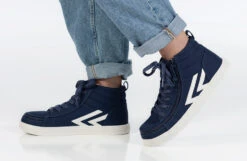 Navy/White BILLY CS Sneaker High Tops -Boutique Shoe Discount Store BK22342 410 studio standing 1 940x614 d47cc1a7 f9ea 4392 b44a 93c8944caabb