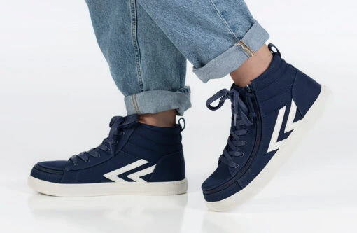 Navy/White BILLY CS Sneaker High Tops - Image 10