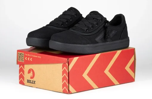 Black To The Floor BILLY CS Sneaker Low Tops - Image 7