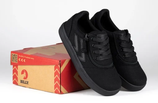 Black To The Floor BILLY CS Sneaker Low Tops - Image 8