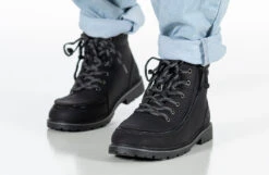 Black BILLY Lugs -Boutique Shoe Discount Store BK22344 001 studio standing 2 940x614 9d28d2e6 29c8 466c 985b 821151b27436