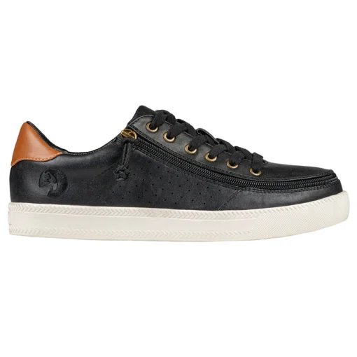 FINAL SALE - Men's Black BILLY Low Sneakers - Image 2