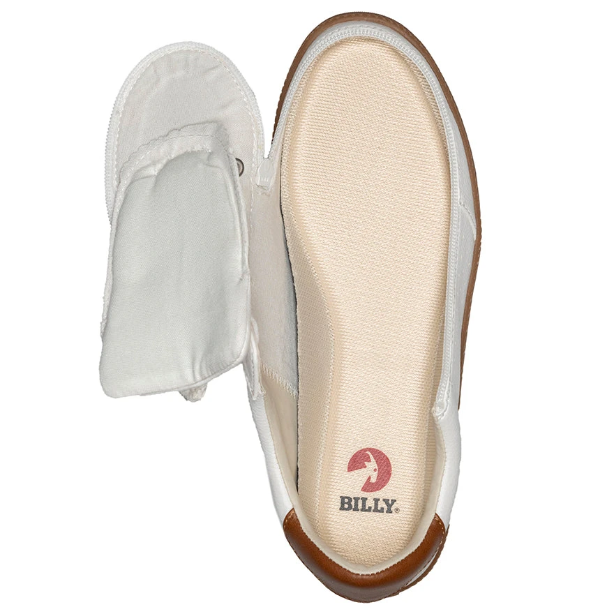 FINAL SALE - Men's White BILLY Low Sneakers - Image 4