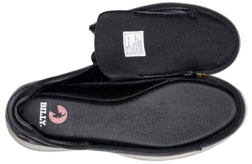 Men's Black Leather BILLY Comfort Lows - Image 4