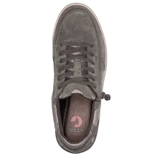 FINAL SALE - Men's Charcoal Suede/Mesh BILLY Comfort Classic Lows - Image 3