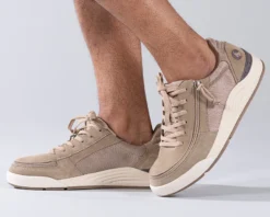 FINAL SALE - Men's Tan Suede/Mesh BILLY Comfort Classic Lows -Boutique Shoe Discount Store BM20102 260 Studio1 880x704 1