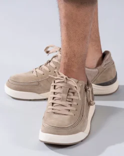 FINAL SALE - Men's Tan Suede/Mesh BILLY Comfort Classic Lows -Boutique Shoe Discount Store BM20102 260 Studio2 704x880 1