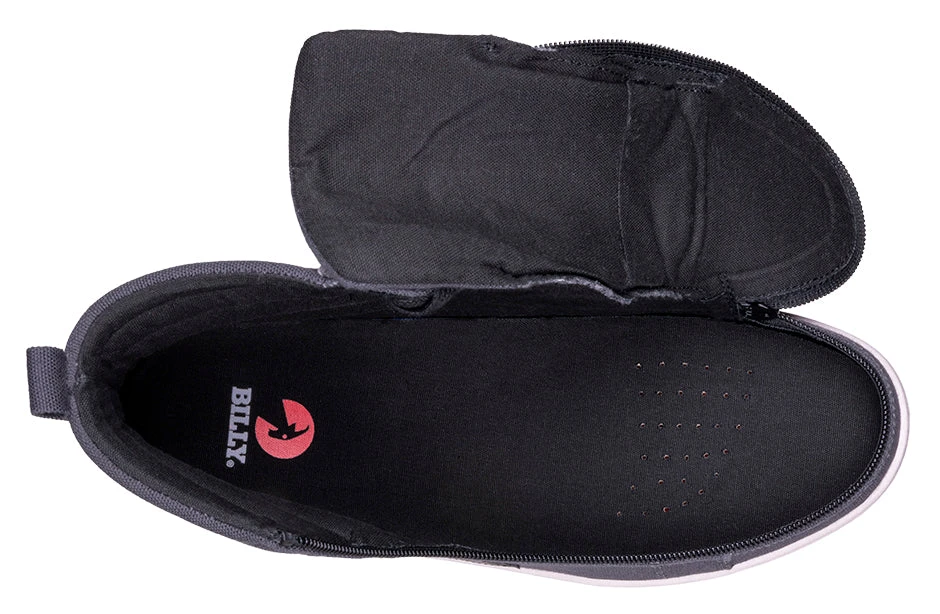 Men's Charcoal/Black BILLY CS Sneaker High Tops - Image 5