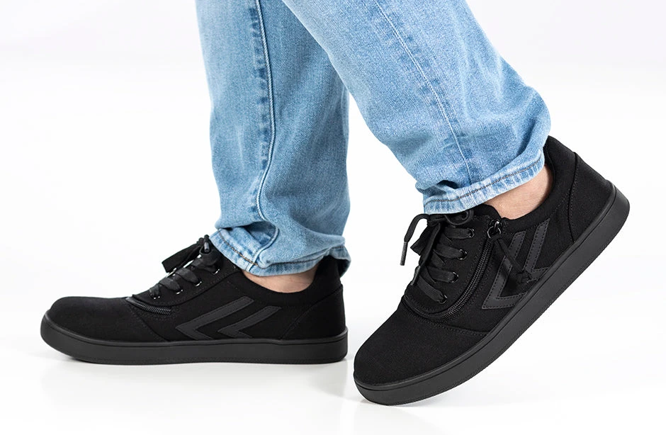 Men's Black To The Floor BILLY CS Sneaker Low Tops - Image 10