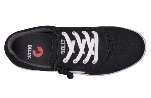 Men's Black/White BILLY CS Sneaker Low Tops - Image 4
