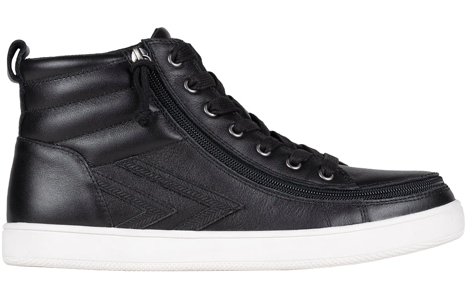 Men's Black Leather BILLY Ten9 CS Sneaker High Tops - Image 2