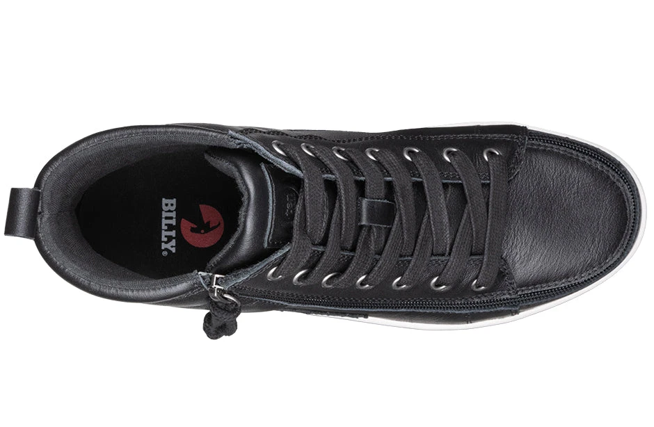 Men's Black Leather BILLY Ten9 CS Sneaker High Tops - Image 4