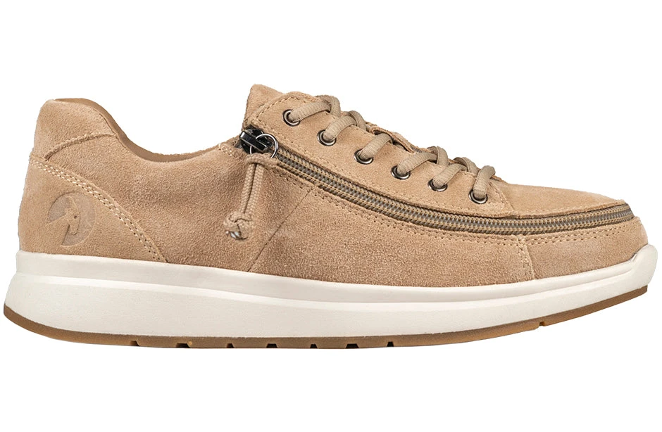 Women's Tan Suede BILLY Comfort Lows - Image 2