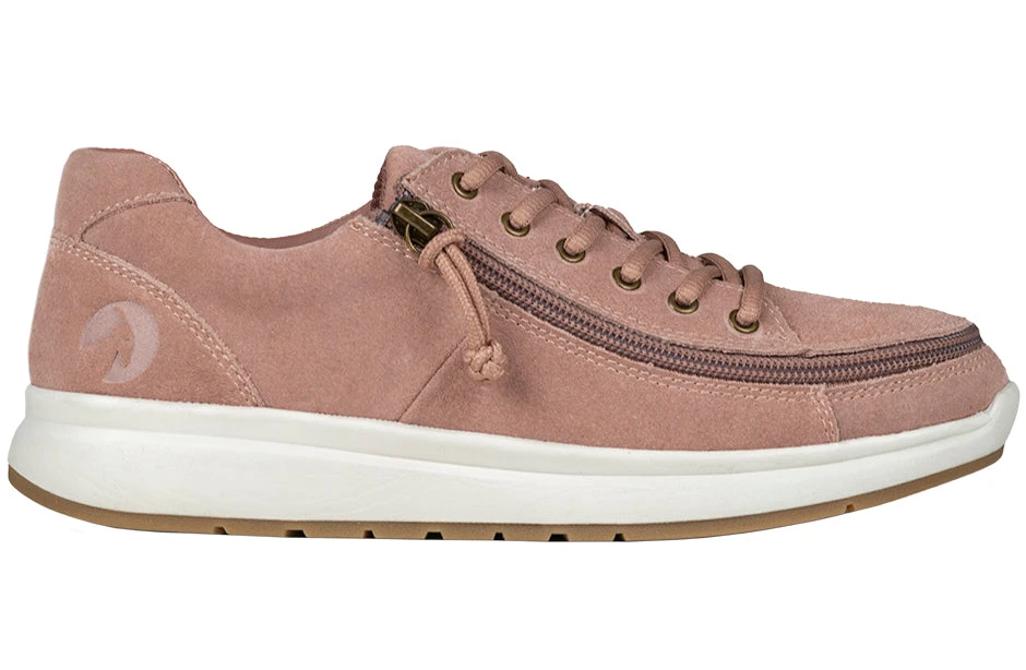 FINAL SALE - Women's Blush Suede BILLY Comfort Lows - Image 2