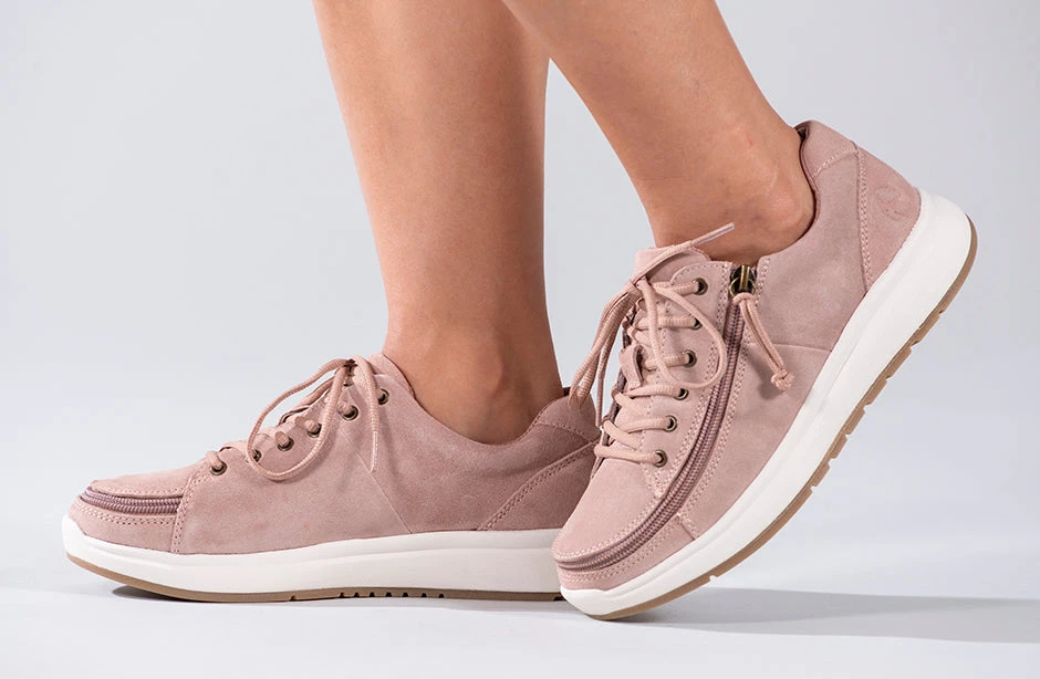 FINAL SALE - Women's Blush Suede BILLY Comfort Lows - Image 6