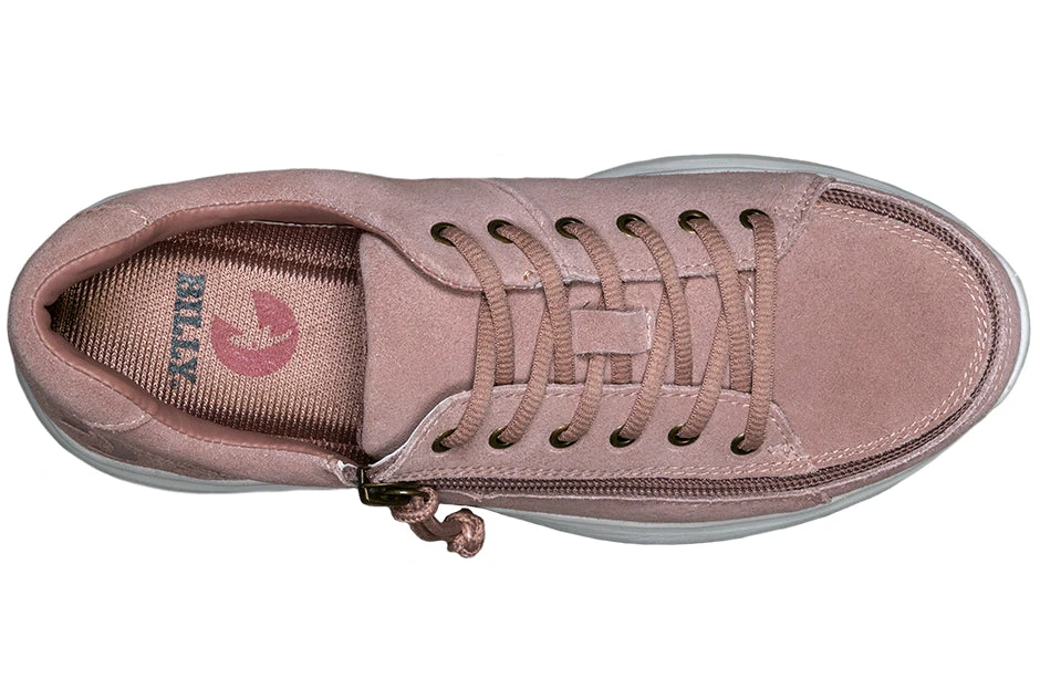 FINAL SALE - Women's Blush Suede BILLY Comfort Lows - Image 3