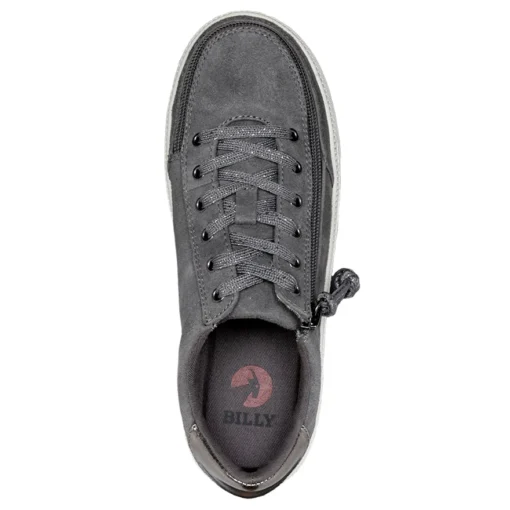 FINAL SALE - Women's Charcoal BILLY Classic Lace Lows - Image 4