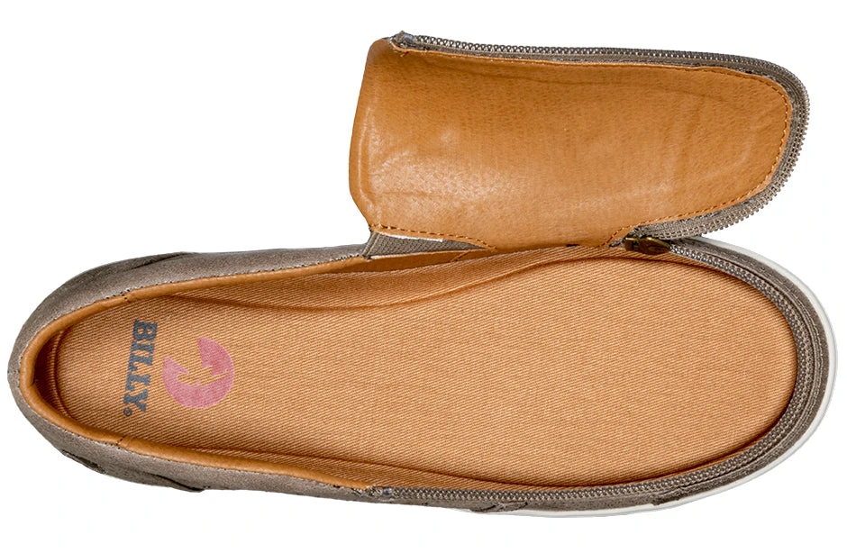 FINAL SALE - Women's Taupe BILLY Perf Lows - Image 4