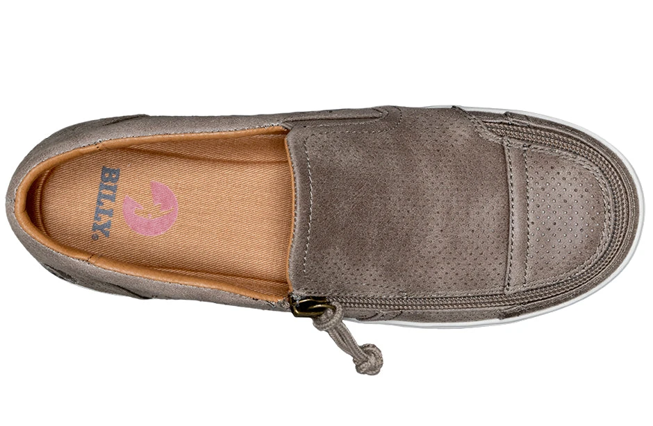 FINAL SALE - Women's Taupe BILLY Perf Lows - Image 3