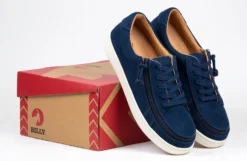 FINAL SALE - Women's Navy BILLY Sneaker Low Tops -Boutique Shoe Discount Store BW21328 410 studio 2 940x614 32136f37 4cc7 4757 8061 e6ad27bfef97