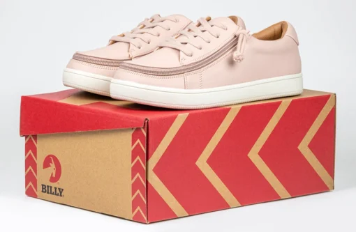 FINAL SALE - Women's Blush BILLY Sneaker Low Tops - Image 8