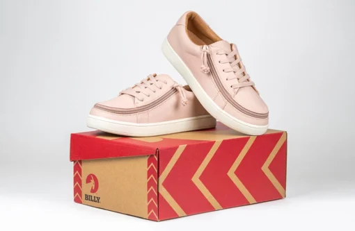 FINAL SALE - Women's Blush BILLY Sneaker Low Tops - Image 9